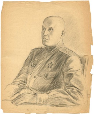 Ройтер Липа Герш-Лейбович. Портрет майора